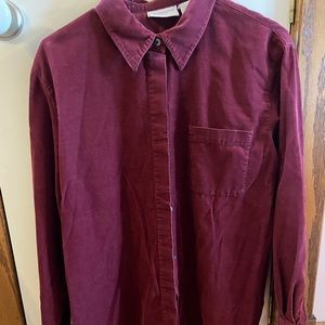 Women’s corduroy top